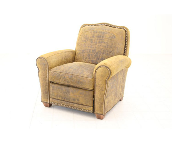 Old Hickory Tannery Leather Recliner Perigold